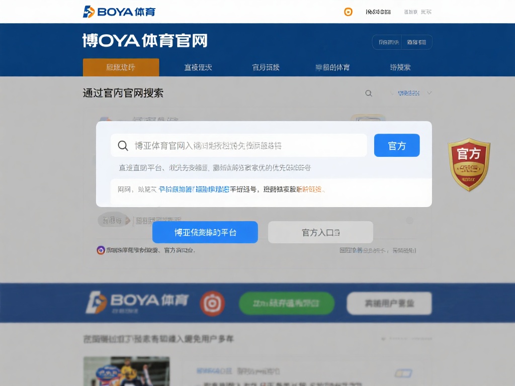 通过官方网站搜索
最直接的方法是访问博亚体育的官